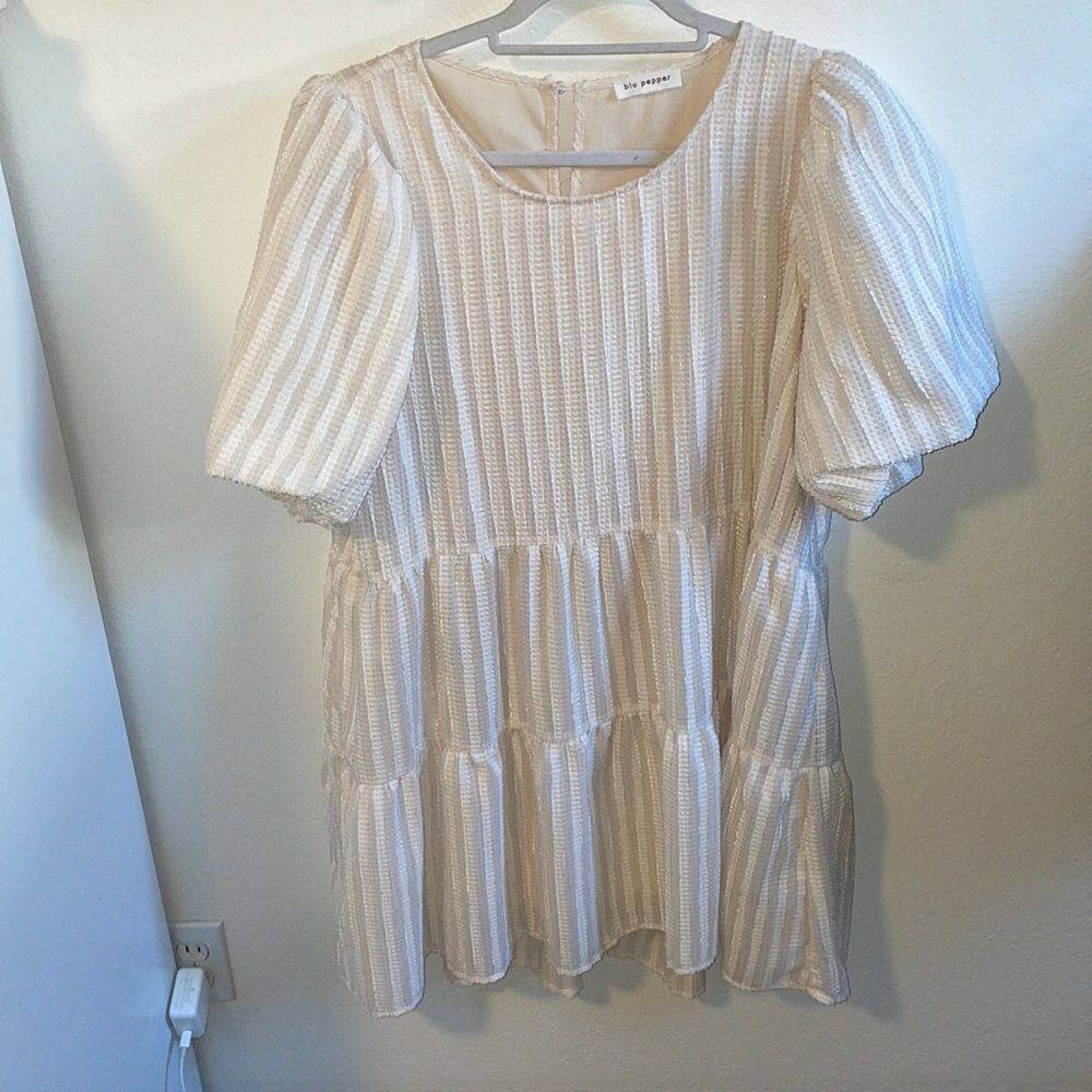 Cream dress